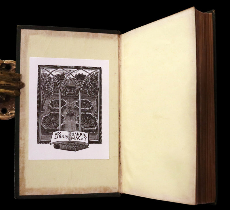 1847 Scarce Floriography First Edition ~ The Poetical Language of Flowers or the Pilgrimage of Love by Thomas Miller.