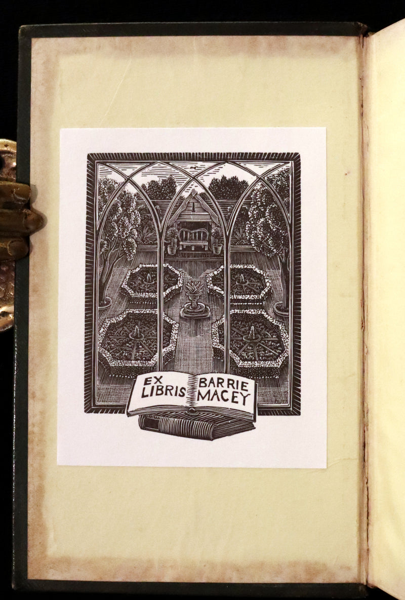 1847 Scarce Floriography First Edition ~ The Poetical Language of Flowers or the Pilgrimage of Love by Thomas Miller.