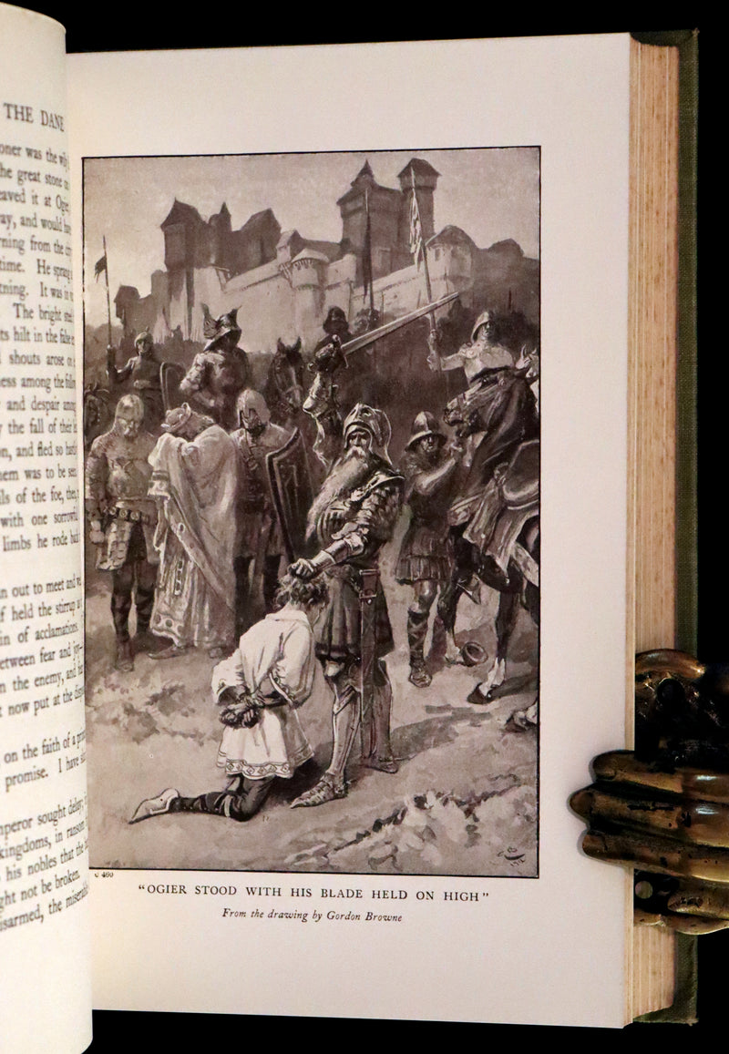 1912 Rare First Edition - ROMANCE and LEGEND of CHIVALRY by A. R. Hope Moncrieff.