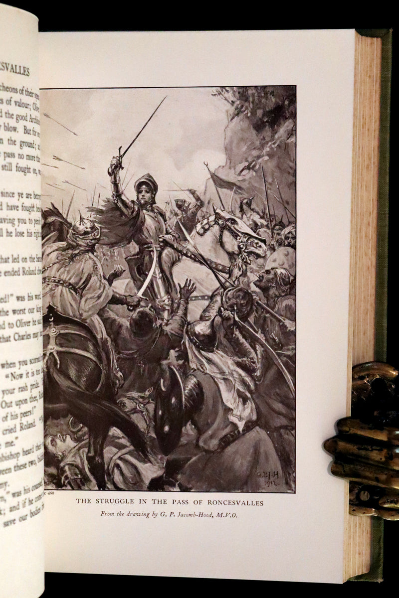 1912 Rare First Edition - ROMANCE and LEGEND of CHIVALRY by A. R. Hope Moncrieff.