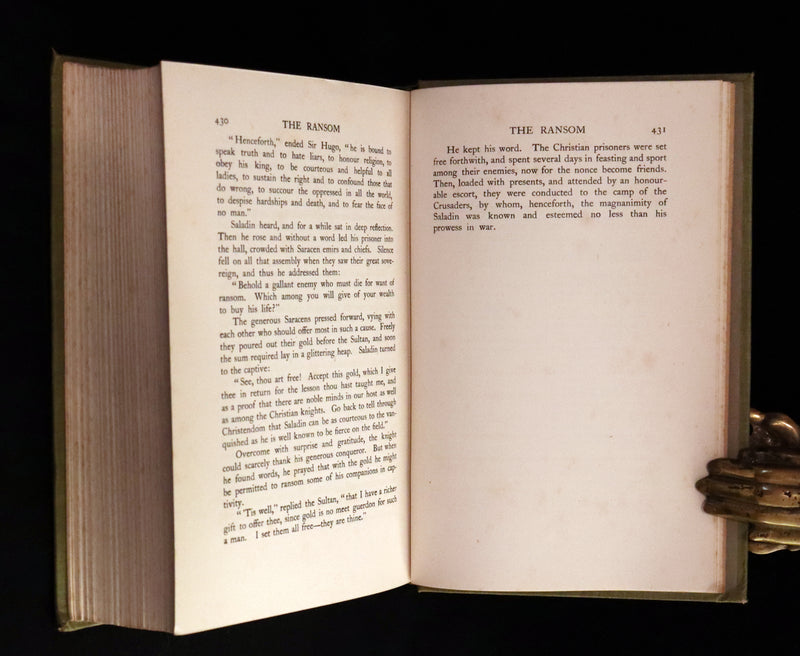 1912 Rare First Edition - ROMANCE and LEGEND of CHIVALRY by A. R. Hope Moncrieff.