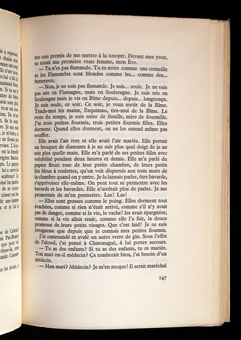 1967 Scarce Limited First French Edition - Le Nez qui Voque by Réjean Ducharme. #7/35.