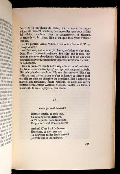 1967 Scarce Limited First French Edition - LE NEZ QUI VOQUE by Réjean Ducharme. #7/35.