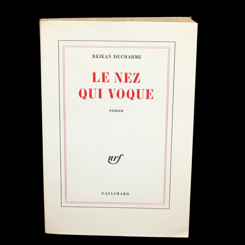 1967 Scarce Limited First French Edition - Le Nez qui Voque by Réjean Ducharme. #7/35.