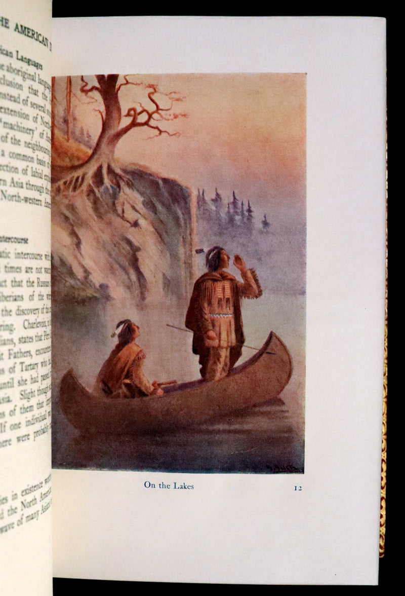 1914 Nice First Edition in a Bayntun Binding - The Myths of the North American Indians by Lewis Spence. Illustrated.
