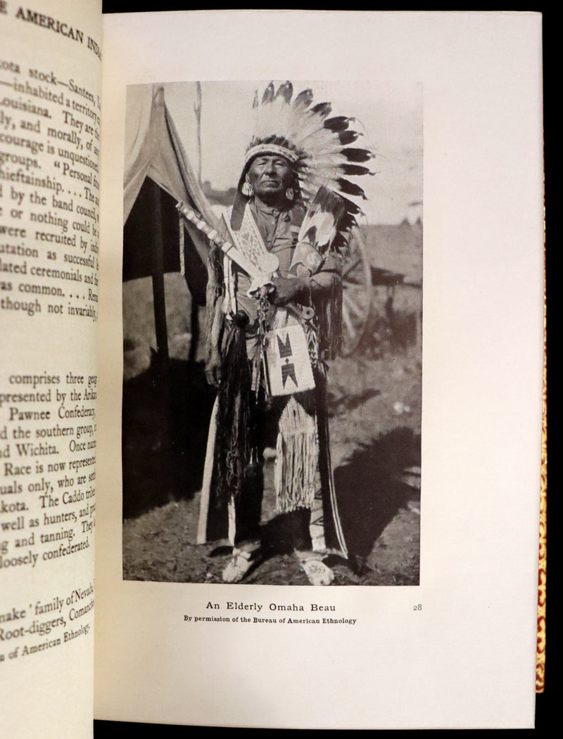 1914 Nice First Edition in a Bayntun Binding - The Myths of the North American Indians by Lewis Spence. Illustrated.