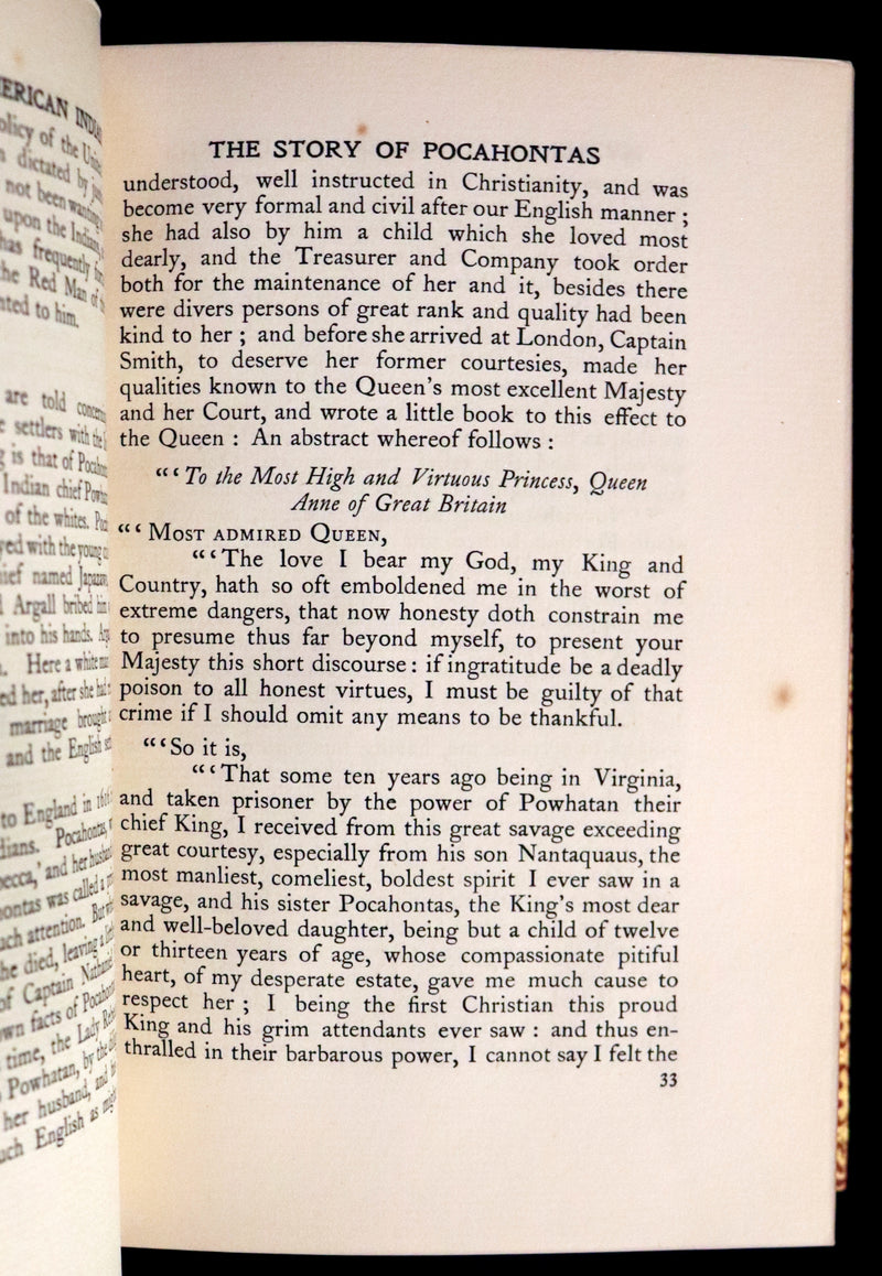 1914 Nice First Edition in a Bayntun Binding - The Myths of the North American Indians by Lewis Spence. Illustrated.