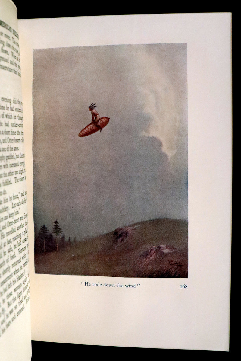 1914 Nice First Edition in a Bayntun Binding - The Myths of the North American Indians by Lewis Spence. Illustrated.