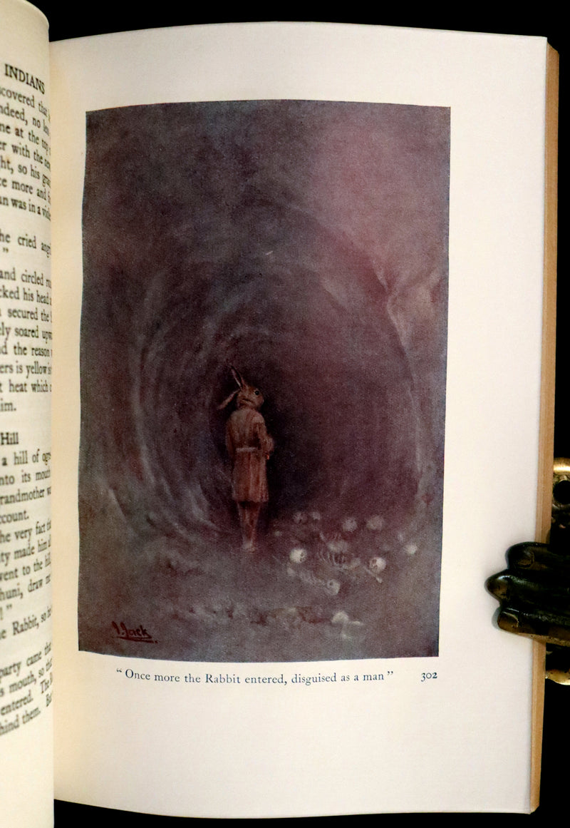 1914 Nice First Edition in a Bayntun Binding - The Myths of the North American Indians by Lewis Spence. Illustrated.
