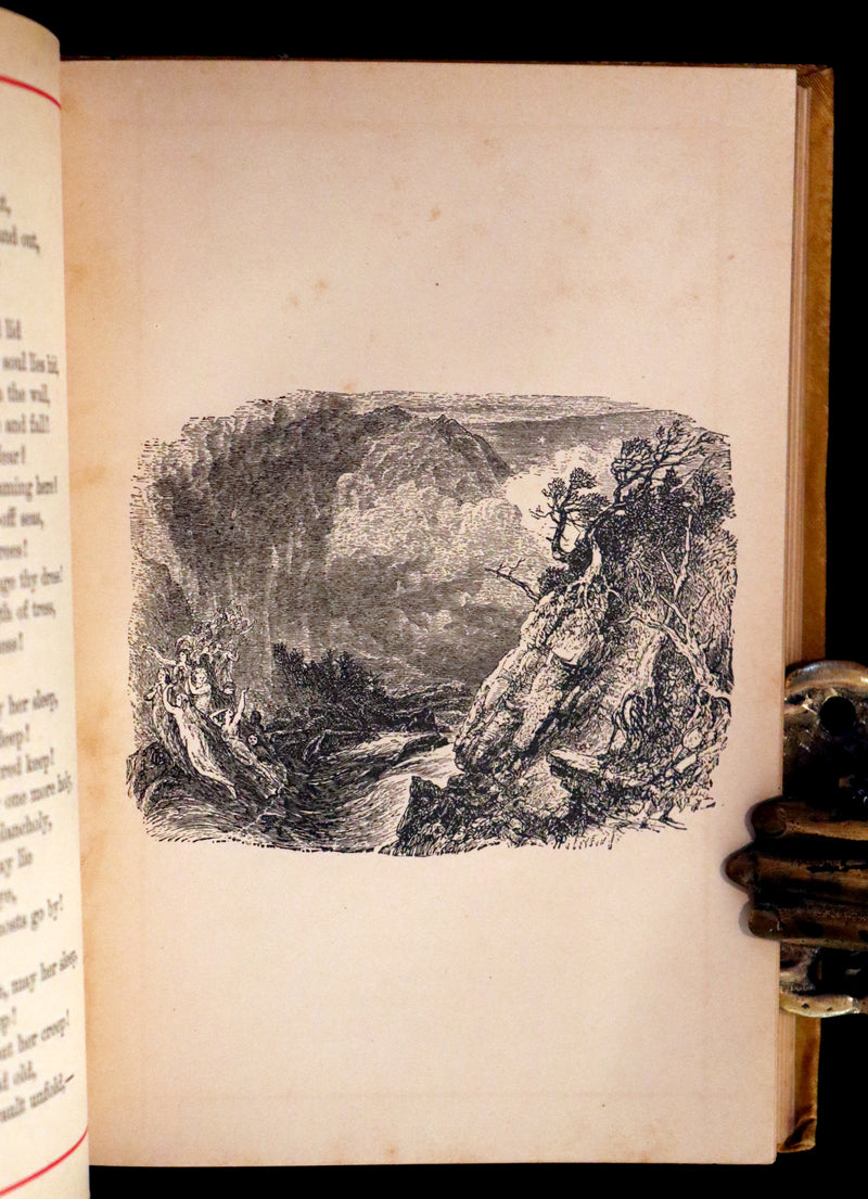 1882 Rare Victorian Book - Poems by Edgar Allan POE with Memoir (The Raven, Lenore, Ulalume, ...)