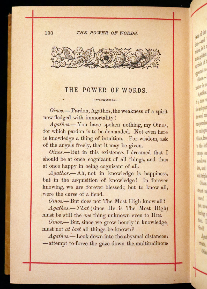 1882 Rare Victorian Book - Poems by Edgar Allan POE with Memoir (The Raven, Lenore, Ulalume, ...)