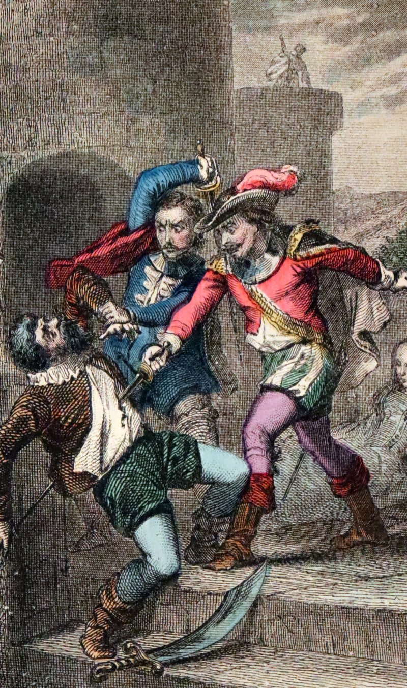 1890 Scarce color illustrated French Book ~ Contes des Fees by Perrault - Fairy Tales.