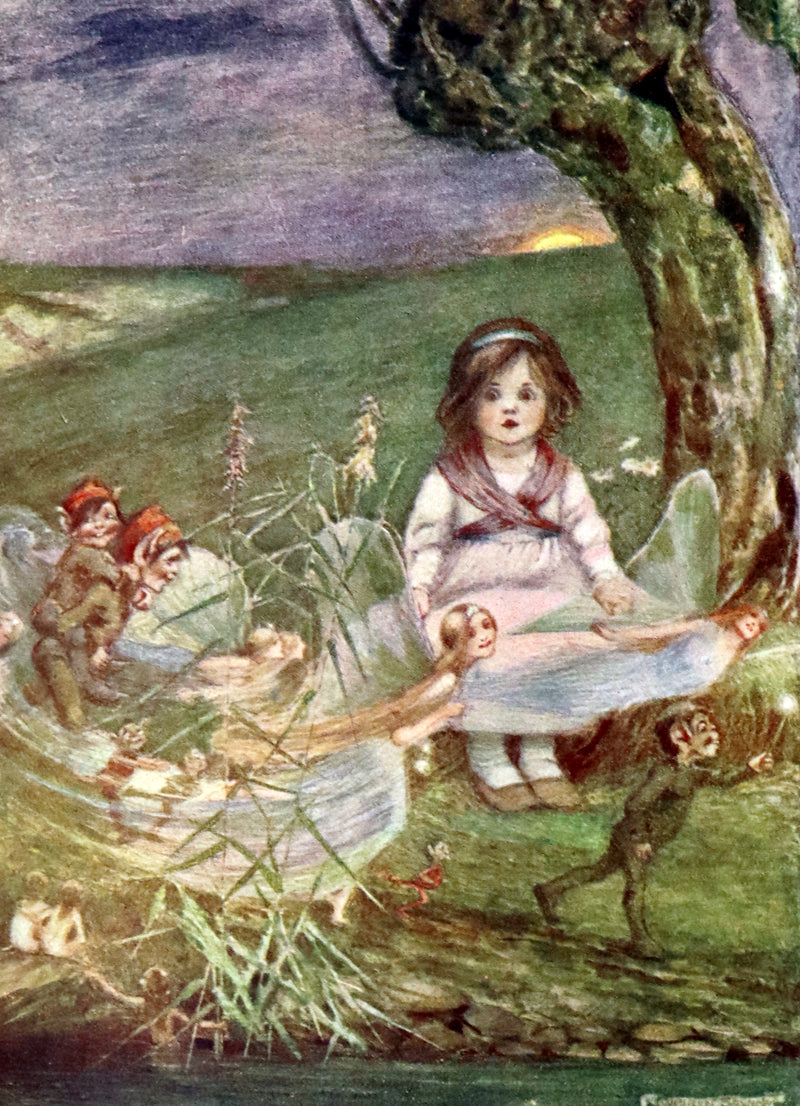 1908 Scarce First Edition - Yesterday's Children Illustrated by Millicent Sowerby & Written by Githa Sowerby.