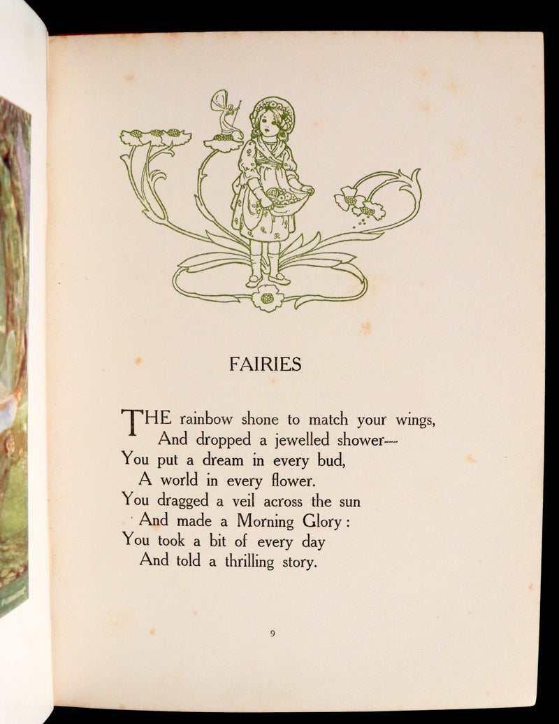 1908 Scarce First Edition - Yesterday's Children Illustrated by Millicent Sowerby & Written by Githa Sowerby.