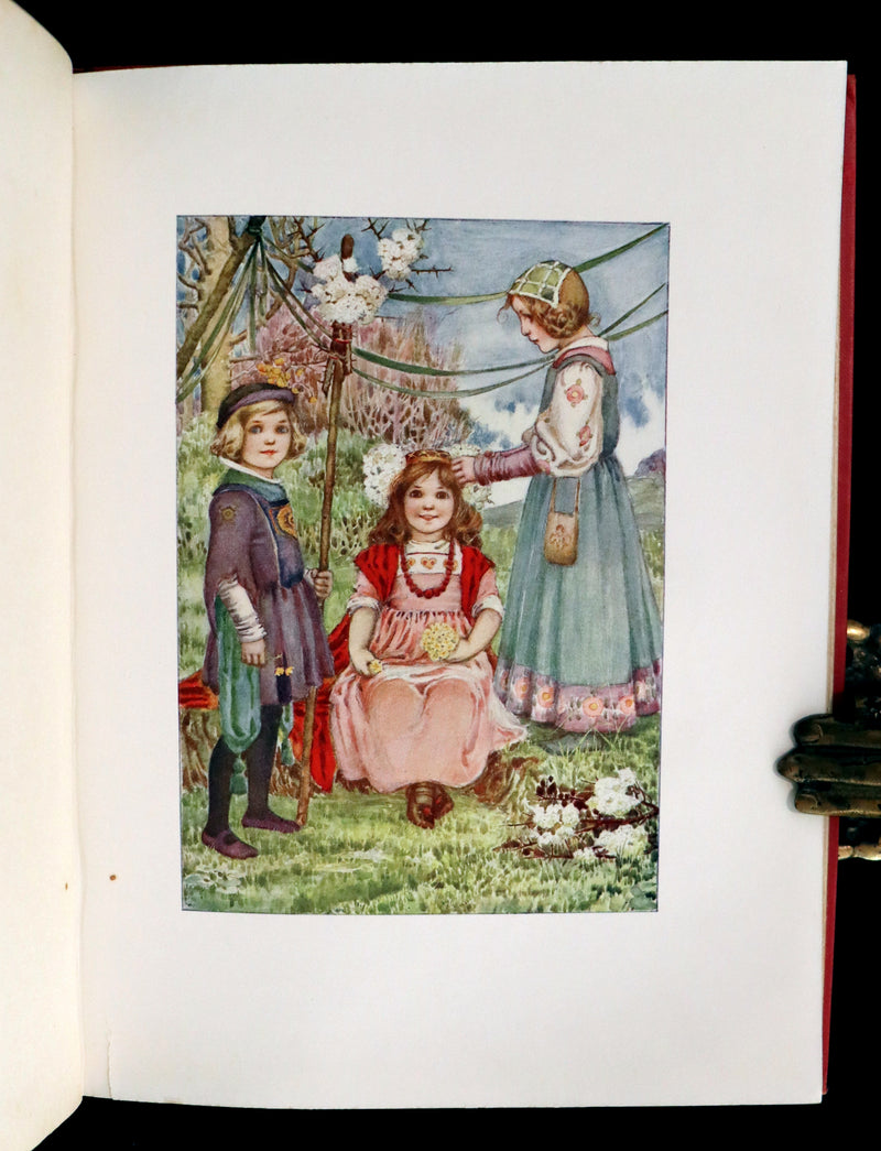 1908 Scarce First Edition - Yesterday's Children Illustrated by Millicent Sowerby & Written by Githa Sowerby.