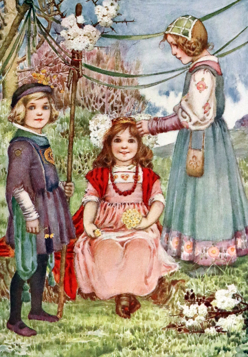 1908 Scarce First Edition - Yesterday's Children Illustrated by Millicent Sowerby & Written by Githa Sowerby.