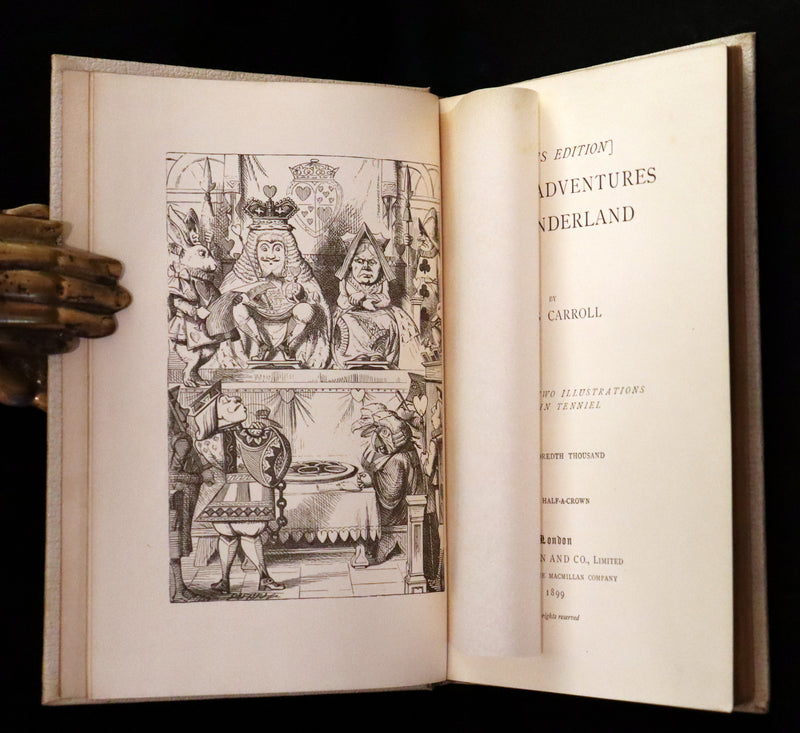 1899 Scarce Vaudeville Theatre Edition - ALICE'S ADVENTURES IN WONDERLAND by Lewis Carroll.