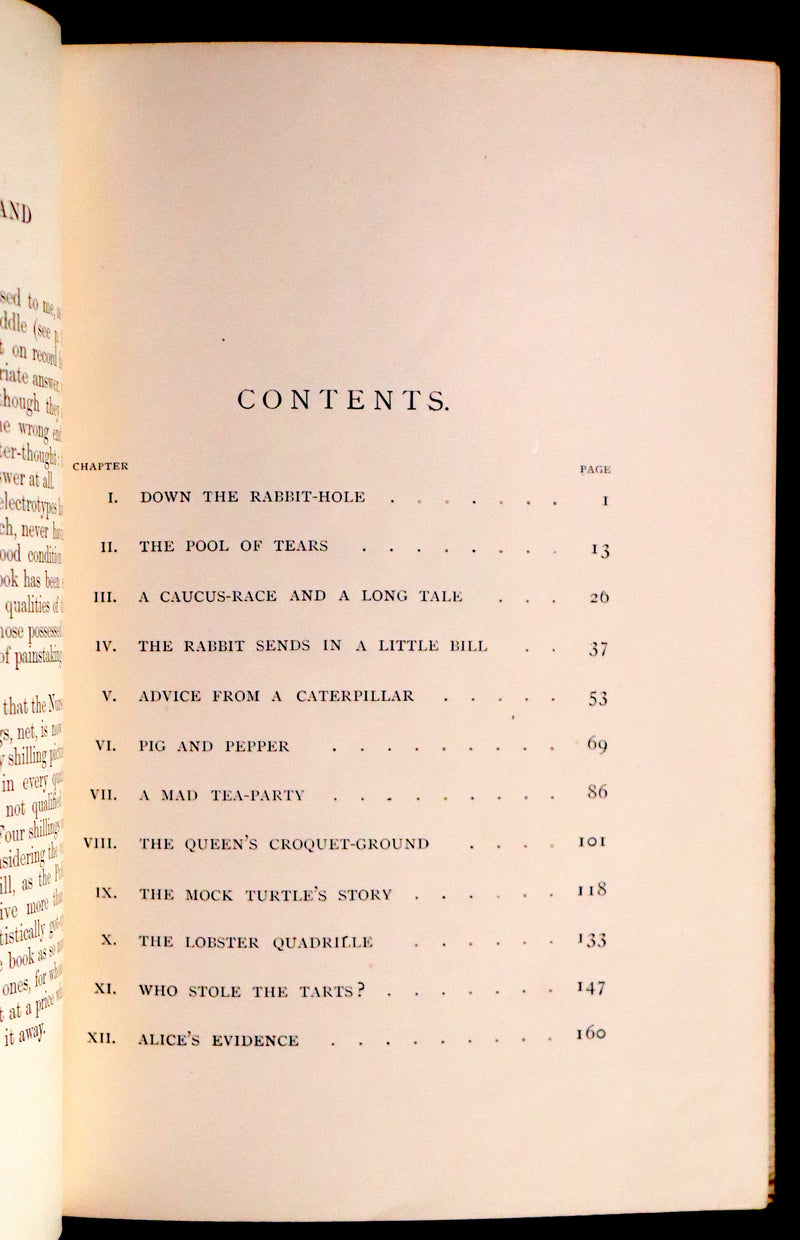 1899 Scarce Vaudeville Theatre Edition - ALICE'S ADVENTURES IN WONDERLAND by Lewis Carroll.
