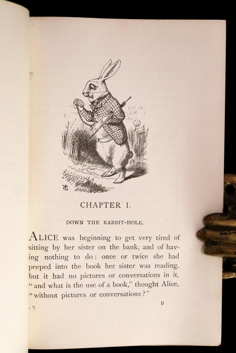 1899 Scarce Vaudeville Theatre Edition - ALICE'S ADVENTURES IN WONDERLAND by Lewis Carroll.