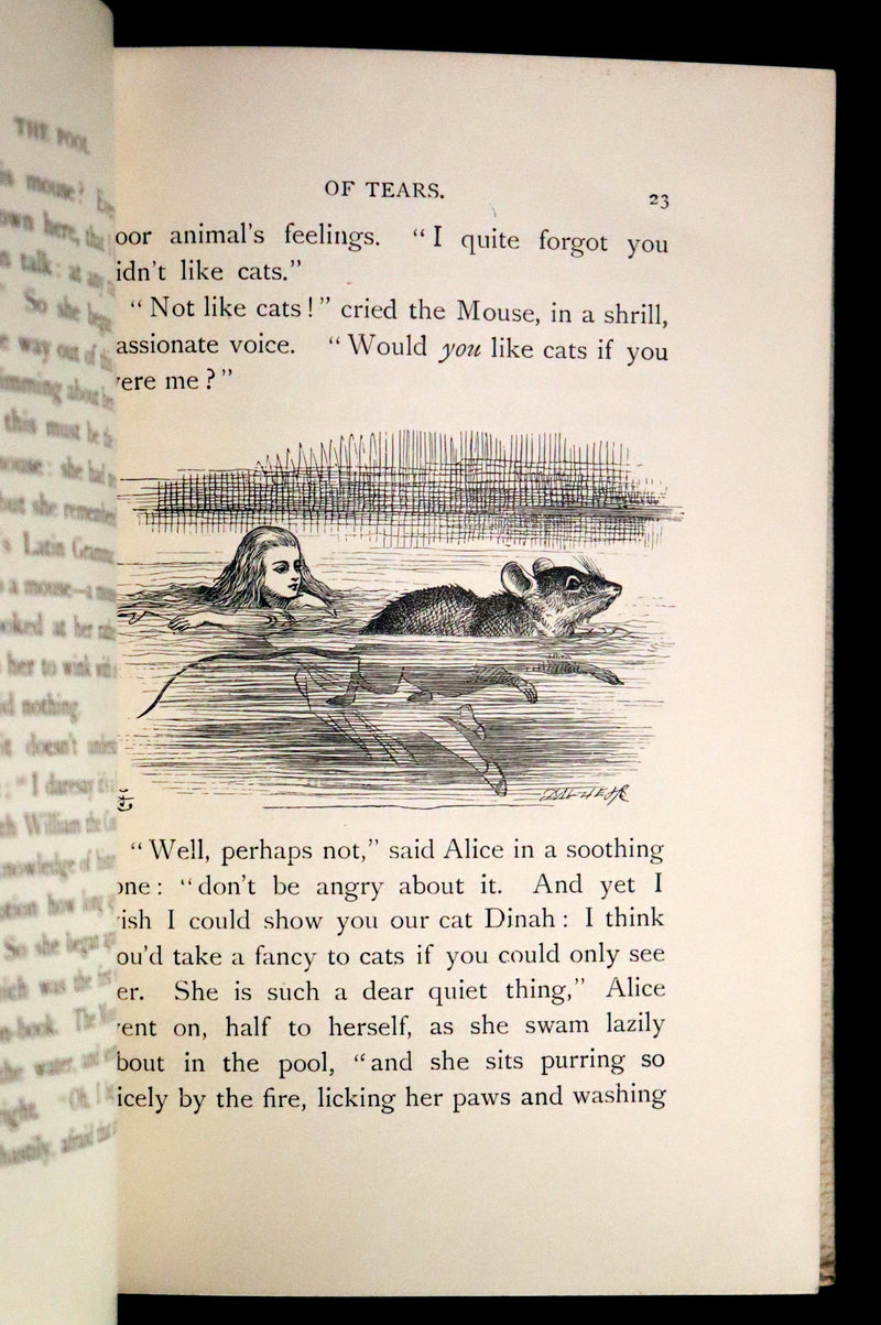 1899 Scarce Vaudeville Theatre Edition - ALICE'S ADVENTURES IN WONDERLAND by Lewis Carroll.