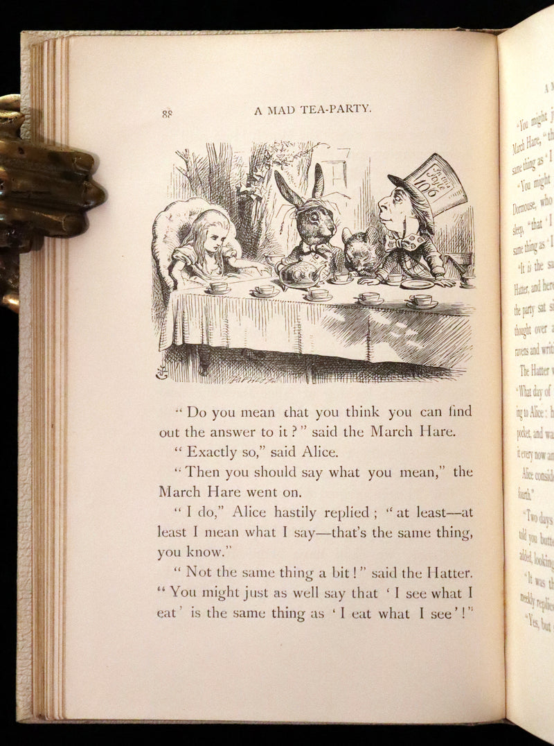 1899 Scarce Vaudeville Theatre Edition - ALICE'S ADVENTURES IN WONDERLAND by Lewis Carroll.