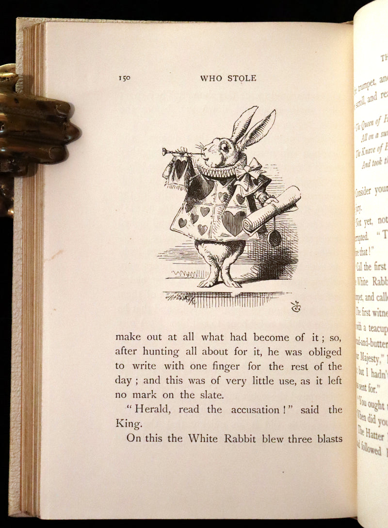 1899 Scarce Vaudeville Theatre Edition - ALICE'S ADVENTURES IN WONDERLAND by Lewis Carroll.