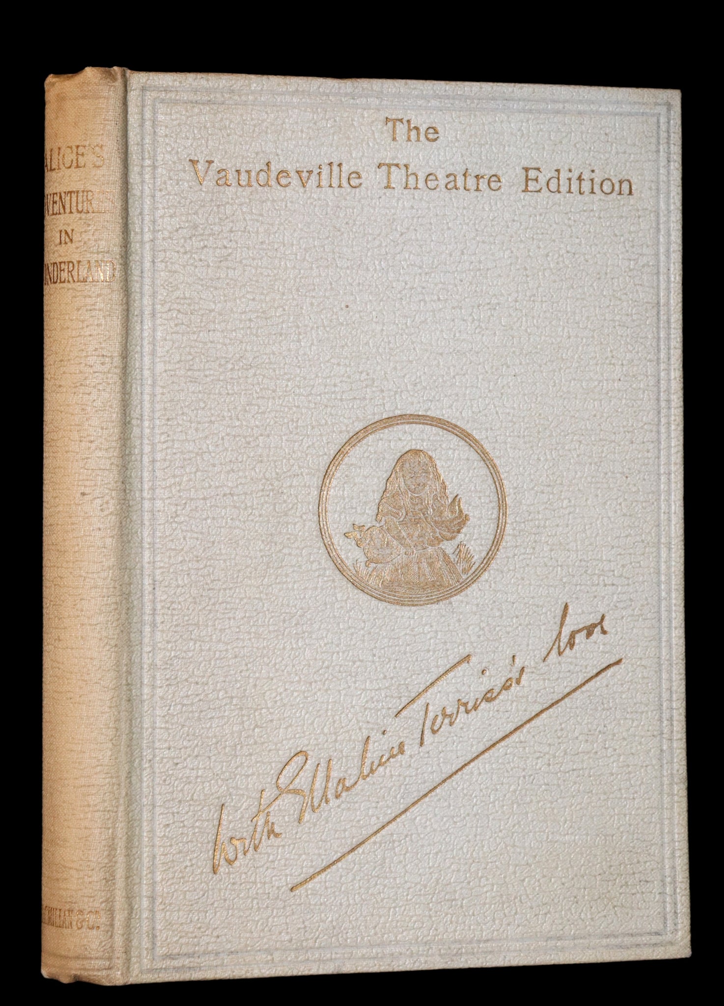 1899 Scarce Vaudeville Theatre Edition - ALICE'S ADVENTURES IN WONDERLAND by Lewis Carroll.