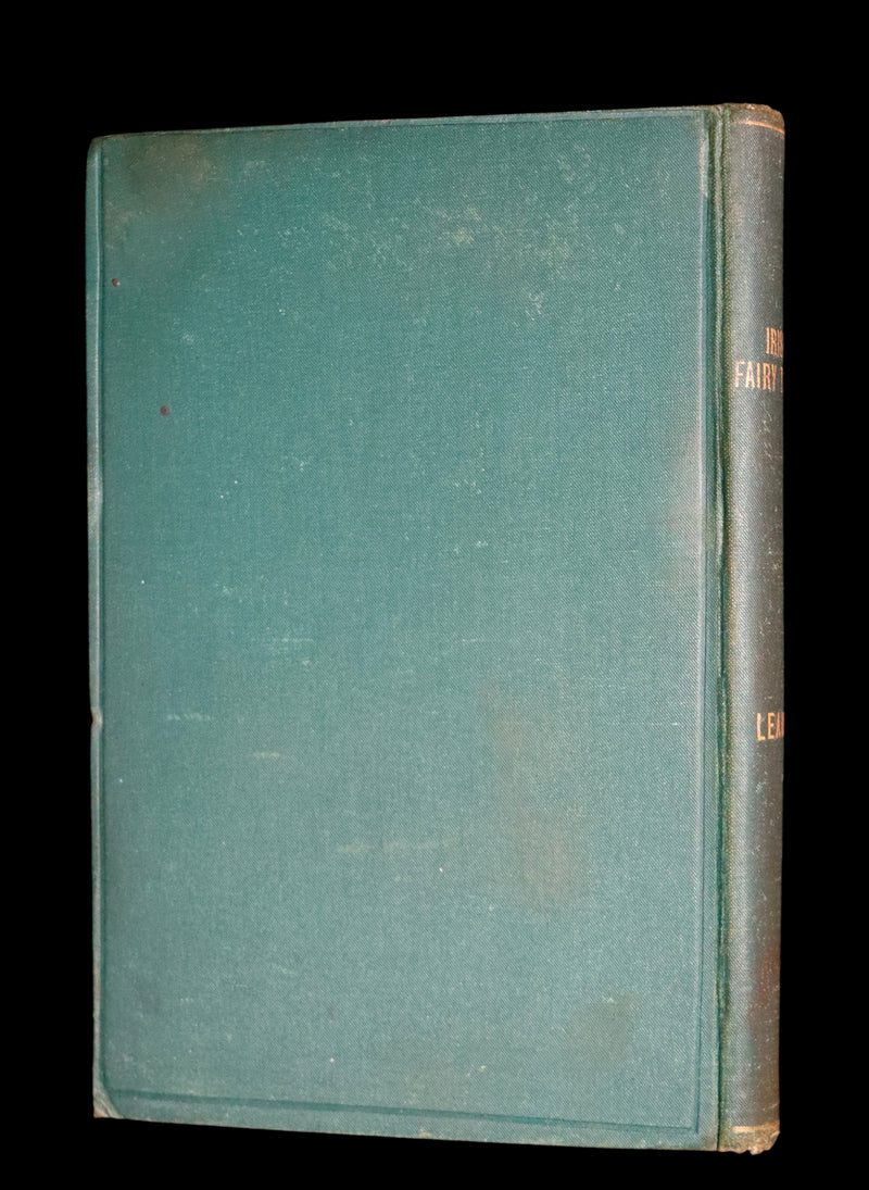 1890 Scarce First Edition - IRISH FAIRY TALES by Edmund Leamy. Illustrated.