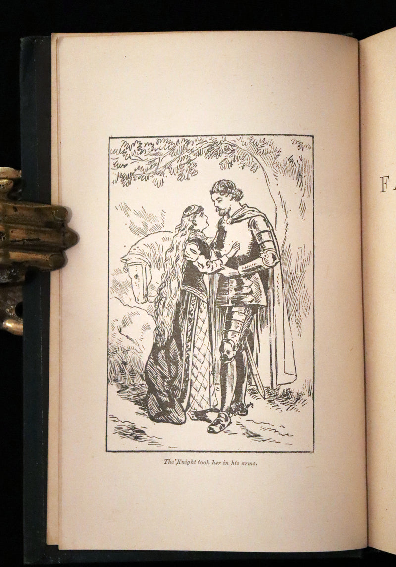 1890 Scarce First Edition - IRISH FAIRY TALES by Edmund Leamy. Illustrated.