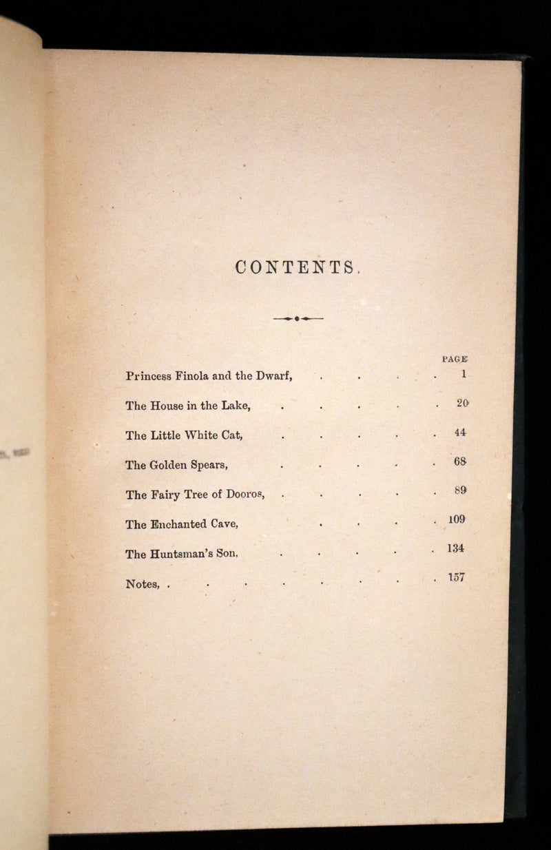 1890 Scarce First Edition - IRISH FAIRY TALES by Edmund Leamy. Illustrated.