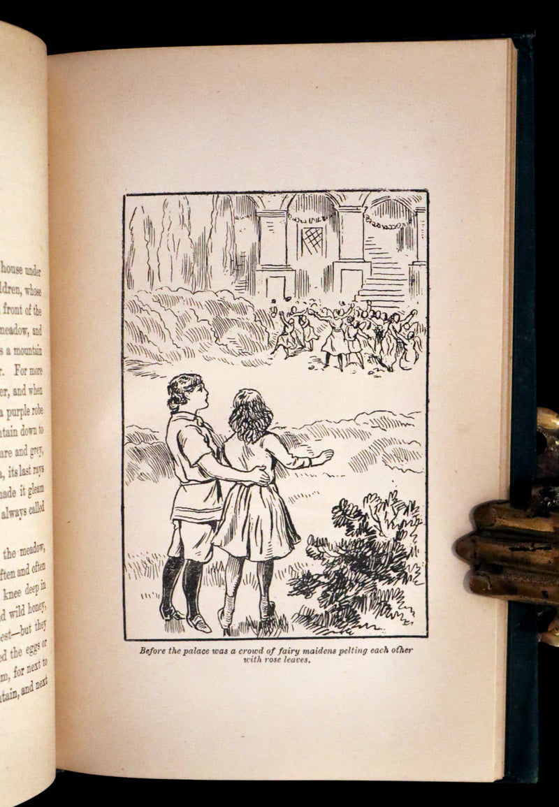 1890 Scarce First Edition - IRISH FAIRY TALES by Edmund Leamy. Illustrated.