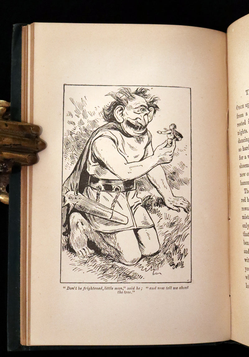 1890 Scarce First Edition - IRISH FAIRY TALES by Edmund Leamy. Illustrated.