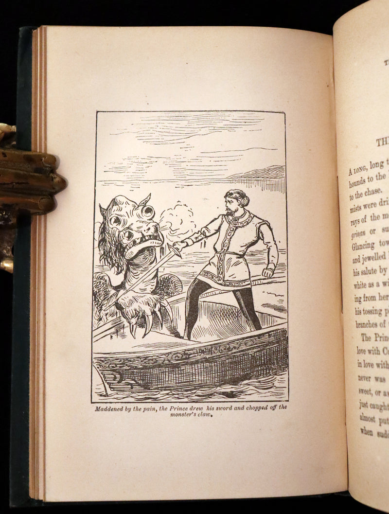 1890 Scarce First Edition - IRISH FAIRY TALES by Edmund Leamy. Illustrated.