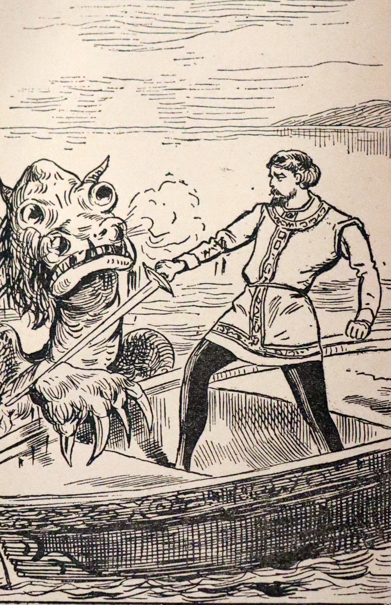 1890 Scarce First Edition - IRISH FAIRY TALES by Edmund Leamy. Illustrated.