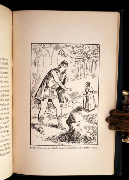 1890 Scarce First Edition - IRISH FAIRY TALES by Edmund Leamy. Illustrated.