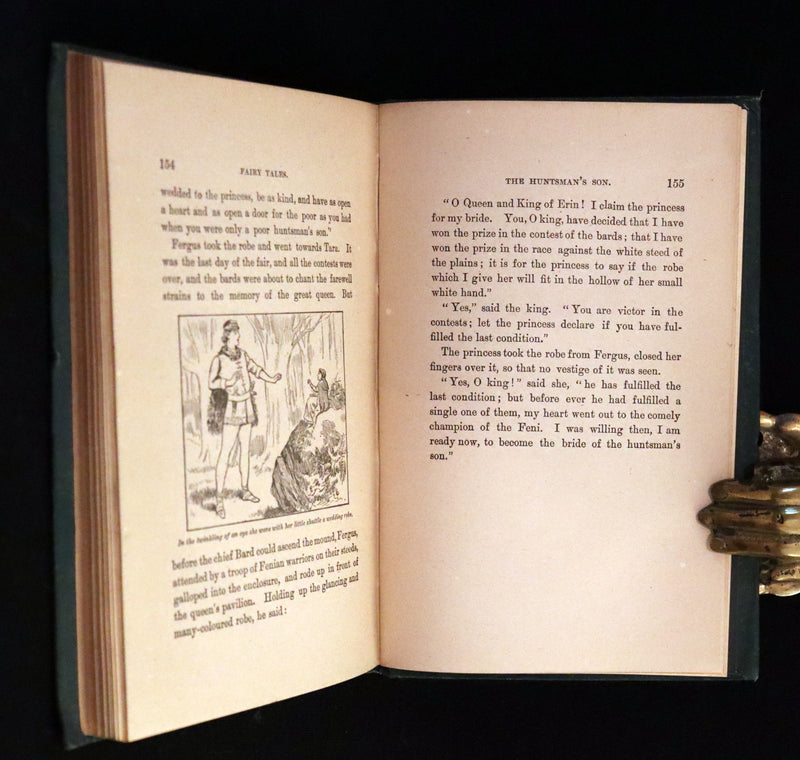 1890 Scarce First Edition - IRISH FAIRY TALES by Edmund Leamy. Illustrated.