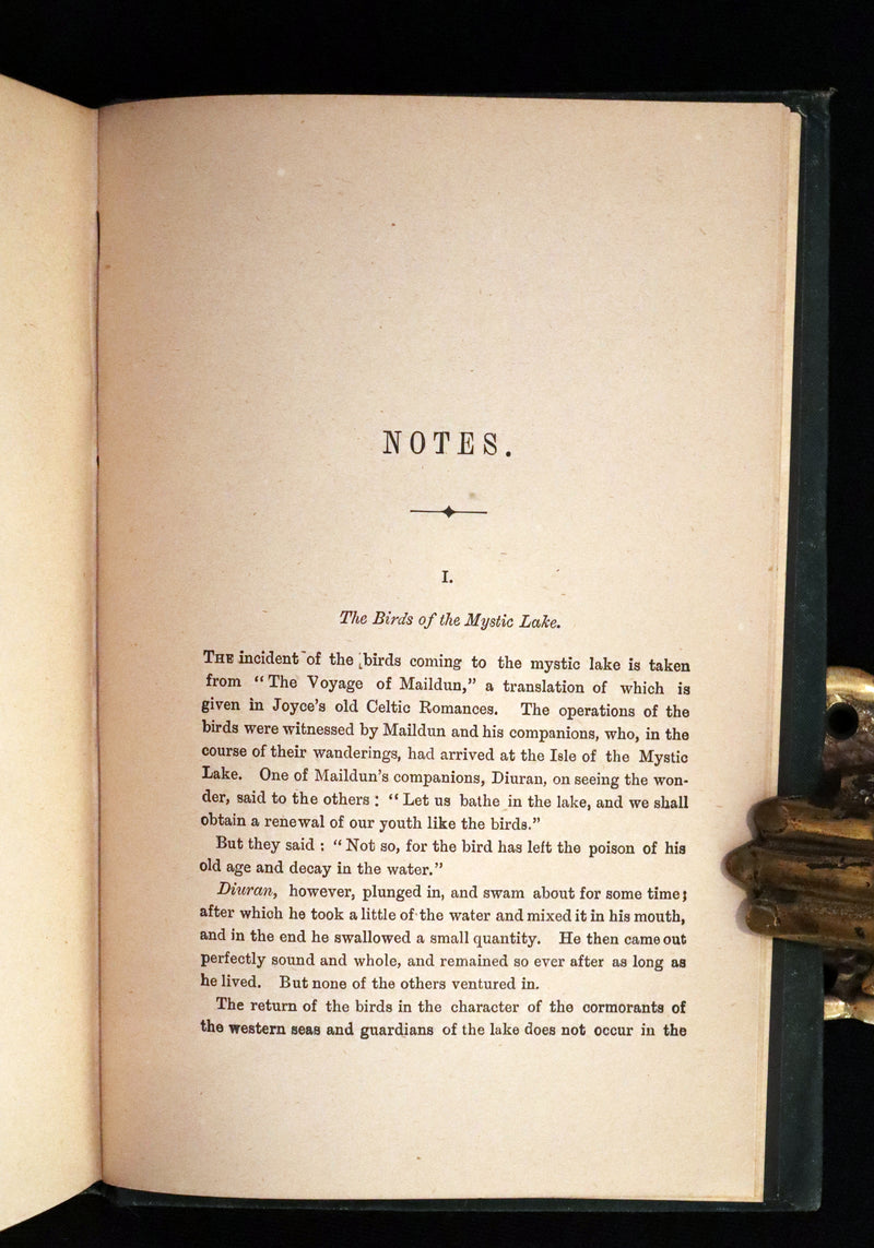1890 Scarce First Edition - IRISH FAIRY TALES by Edmund Leamy. Illustrated.