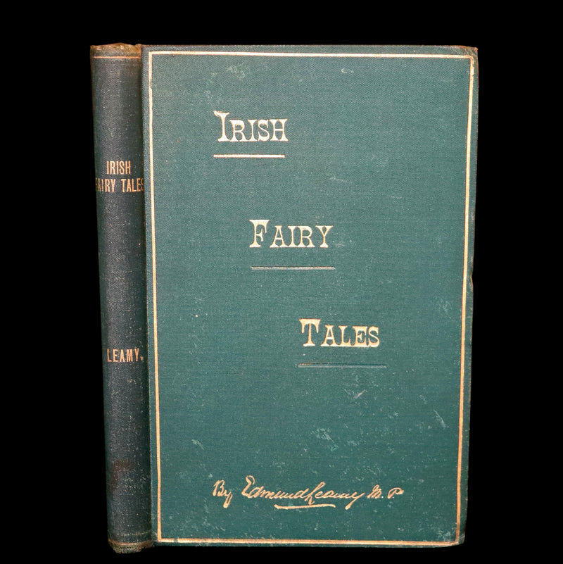 1890 Scarce First Edition - IRISH FAIRY TALES by Edmund Leamy. Illustrated.
