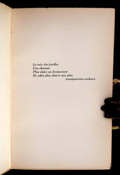 1937 Scarce French Book - REGARDS et JEUX DANS L'ESPACE, SIGNED by ST-DENYS-GARNEAU. FIRST EDITION.