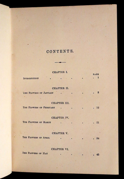 1878 Rare Victorian Book - FIELD FLOWERS, A handy-book for the rambling by the famous botanist James Shirley Hibberd.