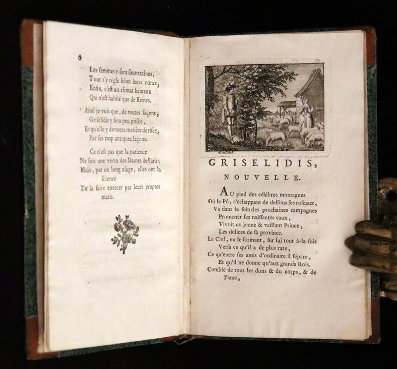 1781 Scarce French early Edition ~ Griselidis, Peau d’Ane et Les Souhaits ridicules. Contes de Perrault. Fairy Tales.