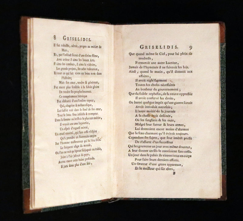 1781 Scarce French early Edition ~ Griselidis, Peau d’Ane et Les Souhaits ridicules. Contes de Perrault. Fairy Tales.
