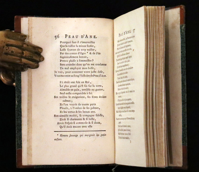 1781 Scarce French early Edition ~ Griselidis, Peau d’Ane et Les Souhaits ridicules. Contes de Perrault. Fairy Tales.
