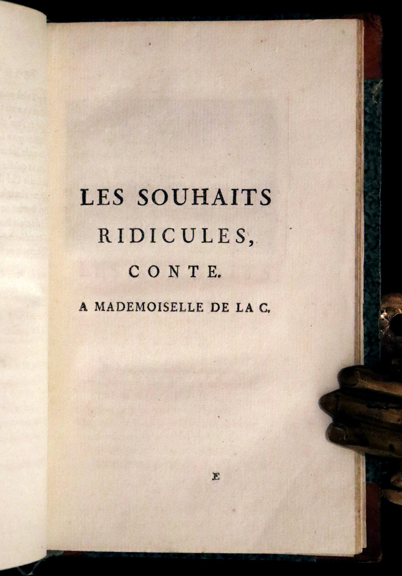 1781 Scarce French early Edition ~ Griselidis, Peau d’Ane et Les Souhaits ridicules. Contes de Perrault. Fairy Tales.