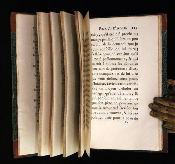 1781 Scarce French early Edition ~ Griselidis, Peau d’Ane et Les Souhaits ridicules. Contes de Perrault. Fairy Tales.