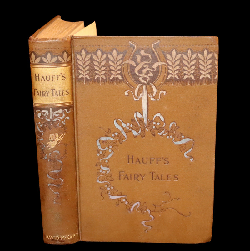 1880 Scarce First US Edition - William HAUFF'S Fairy Tales. Illustrated.