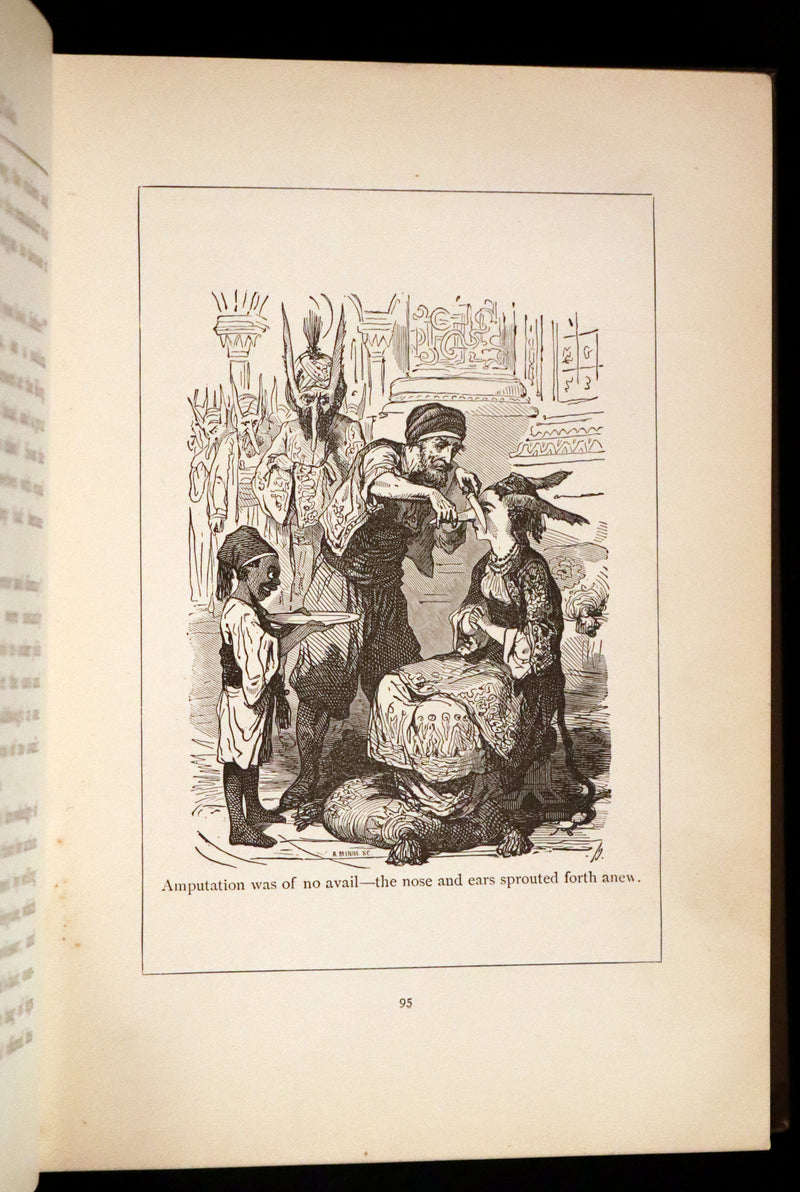 1880 Scarce First US Edition - William HAUFF'S Fairy Tales. Illustrated.