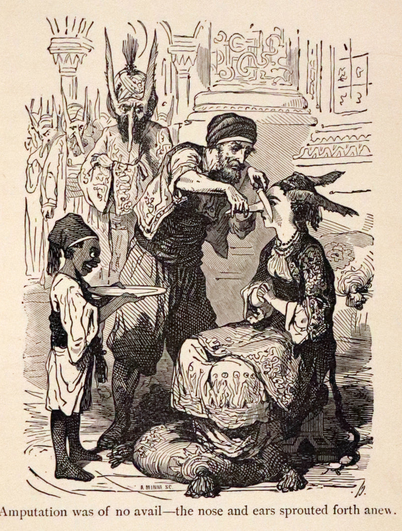 1880 Scarce First US Edition - William HAUFF'S Fairy Tales. Illustrated.