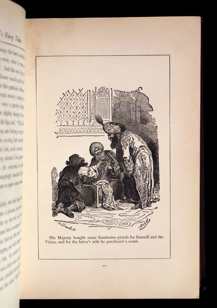 1880 Scarce First US Edition - William HAUFF'S Fairy Tales. Illustrated.