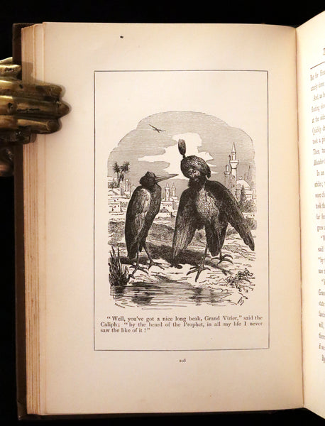 1880 Scarce First US Edition - William HAUFF'S Fairy Tales. Illustrated.